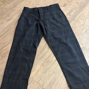 ZARA Black Men’s Plaid Pants